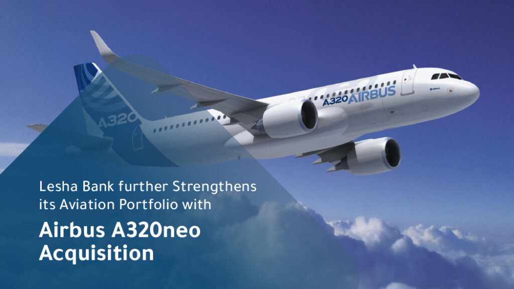 Lesha Bank acquires an A320neo aircraft