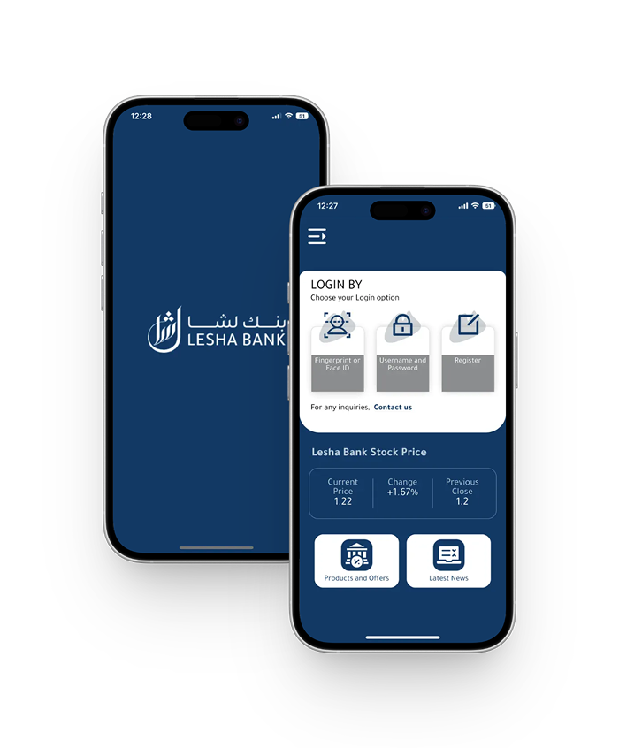 Lesha Bank mobile app