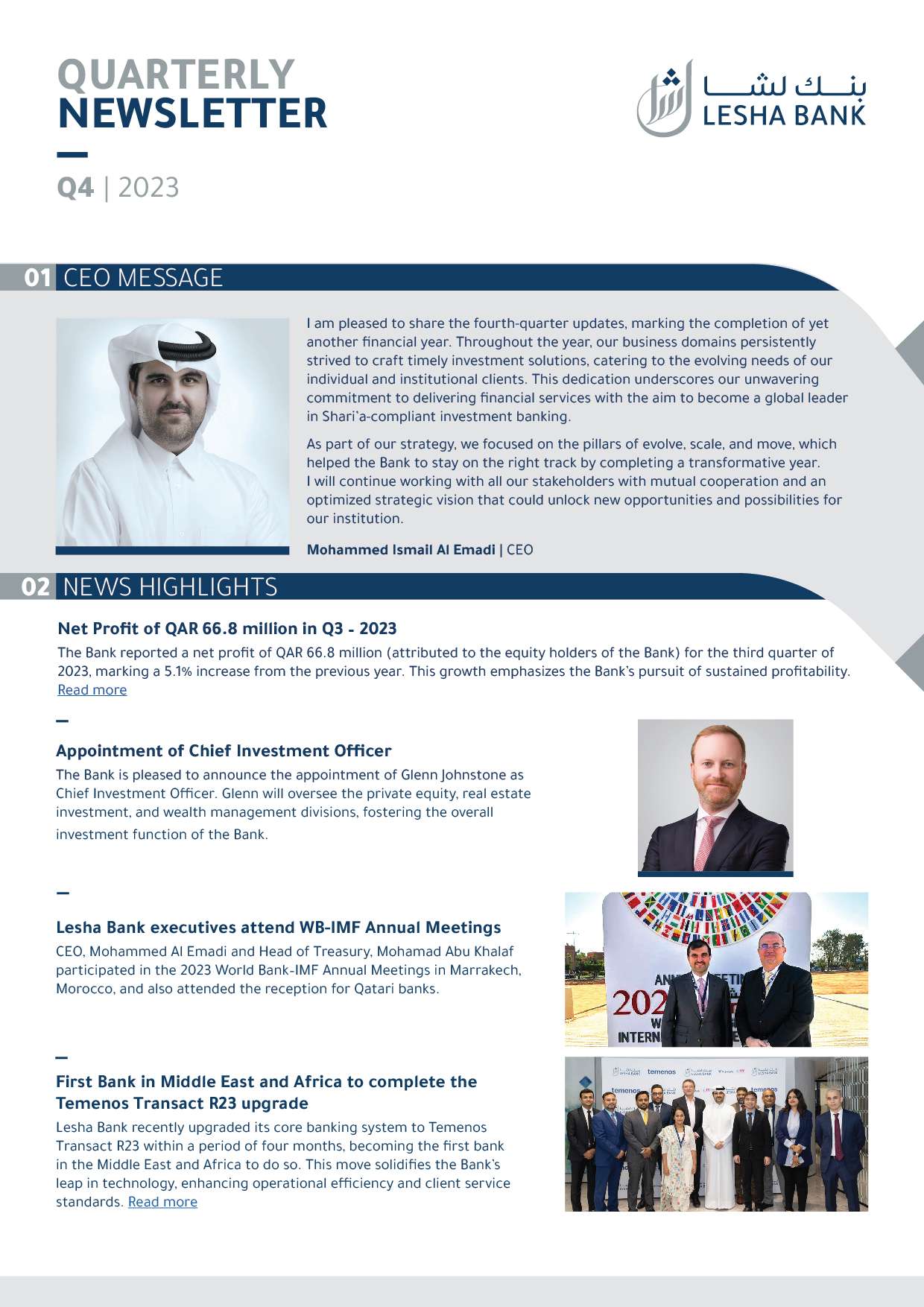 Newsletter Q4 – 2023