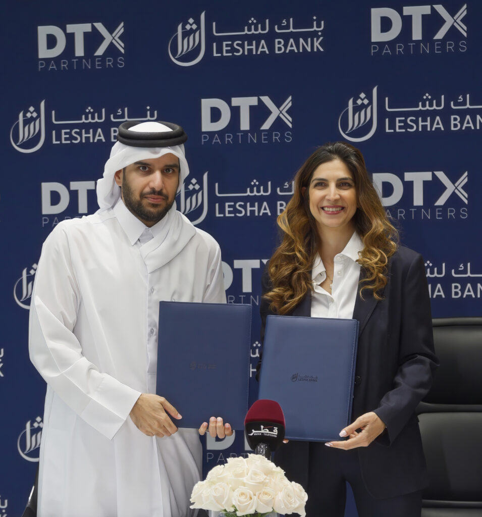 Lesha Bank and DTX Partners Sign Strategic Collaboration to Advance Shari’a Compliant Technology Investments, Including Venture Capital Opportunities
